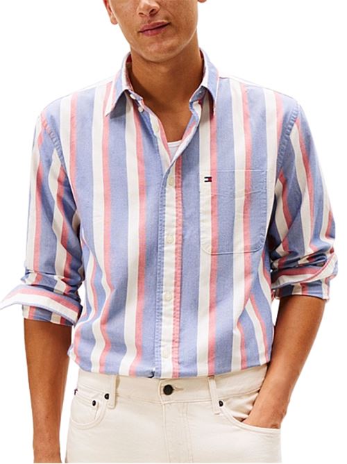 Camicia oxford a righe Tommy Hilfiger | MW0MW416950A4